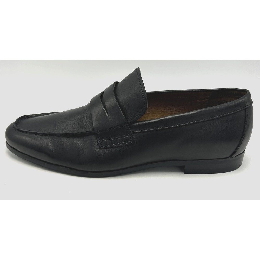 Blake Mckay Penny Loafers Mens 11.5 M 4 Black Leather Slip On Dress Shoe Office